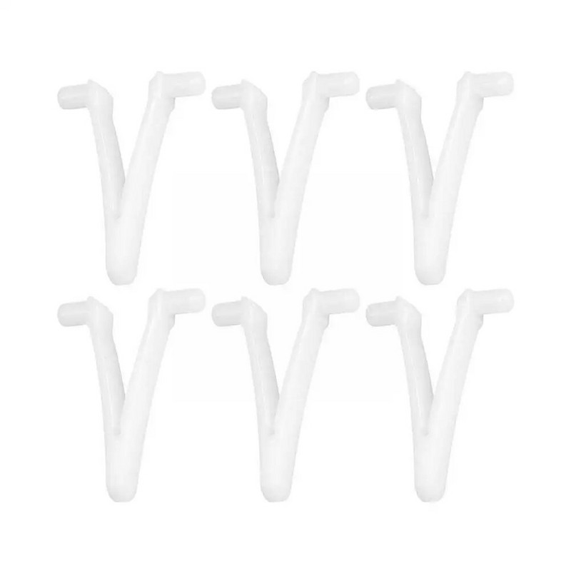 6 vnt. baseino valymo įrankio rankenos keitimas plaukimo vakuuminis V formos spaustukas šepečio valymo įrankiai baseino priedai I5E2