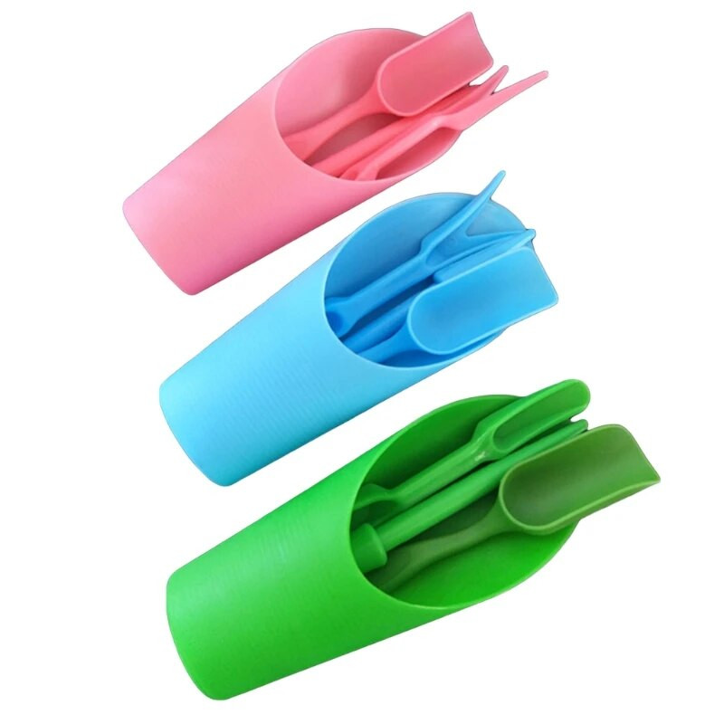 4 vnt. Sodo sodintuvo rinkinys Sėjos kastuvas Kaušas Šaukštas Sukulentai Daigai Įrankis Bonsai Trąšų gręžimo Įrenginys „Pasidaryk pats“