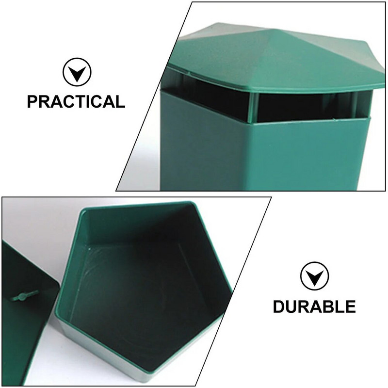 4 vnt. Šliužų gaudyklė Šliužų gaudyklė sodo žuvų tanko sraigių gaudyklė žuvų rezervuaras kenkėjų gaudymo dėžutė sraigių žudiko akvariumo gaudymo įrankis