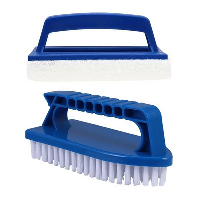 2 komada spužve za čišćenje bazena s ručkom Mop Usisna glava Plastični ručni čistač Višenamjenski alati za čišćenje