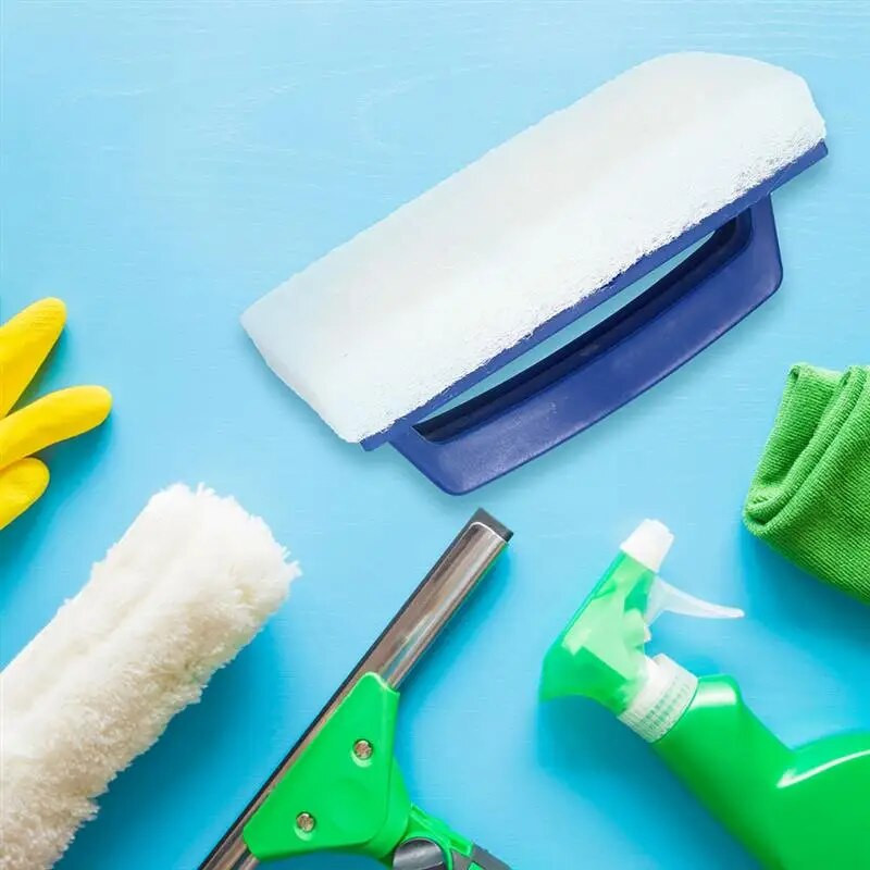 2 komada spužve za čišćenje bazena s ručkom Mop Usisna glava Plastični ručni čistač Višenamjenski alati za čišćenje