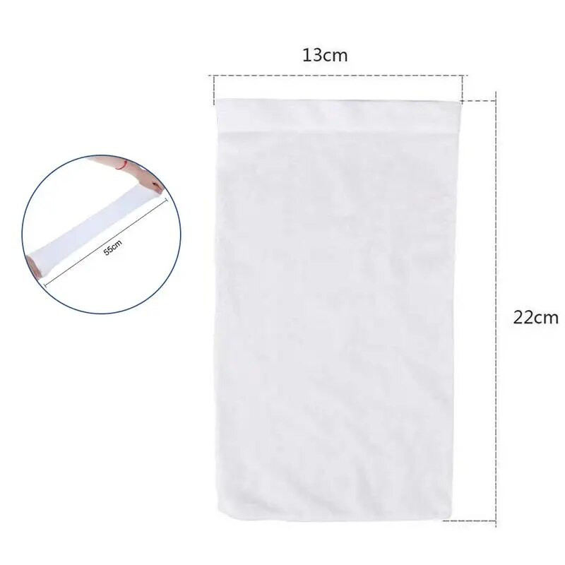 Baseino filtrų saugykla Baseino skimerio kojinės Nailono baseino filtro kojinės krepšiams Skimmeriai Baltas baseino tiekimas