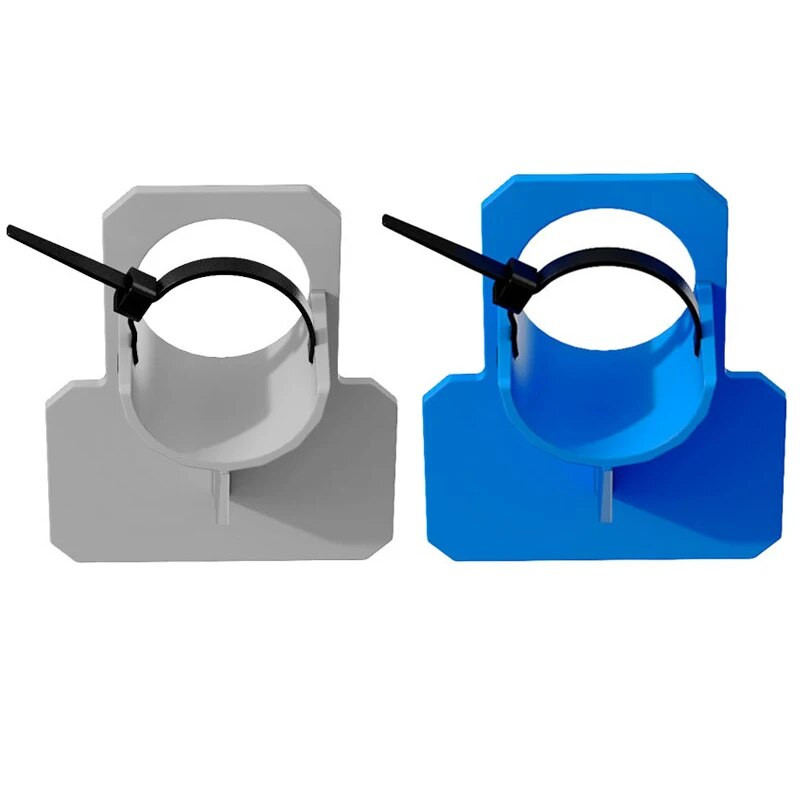 Plaukimo baseino vamzdžių laikiklio laikiklio atramos vamzdžiai 30–38 mm vasaros antžeminės žarnos išleidimo anga su kabelių raiščiu Piscinas vaikams, suaugusiems