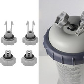 25004/2500 Kit de etanșări pentru pompă de filtru pentru Intex Piese de pompe pentru filtru de piscină Racord pentru filtru de piscină Conexiune de etanșare de blocare a pompei de admisie