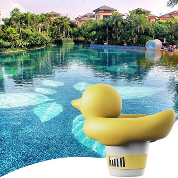Cute Pool Tablet Dispenser Retractable Cleaning Floating Spa Hot Tub Pool Floating Chemicical Chlorine Dispenser