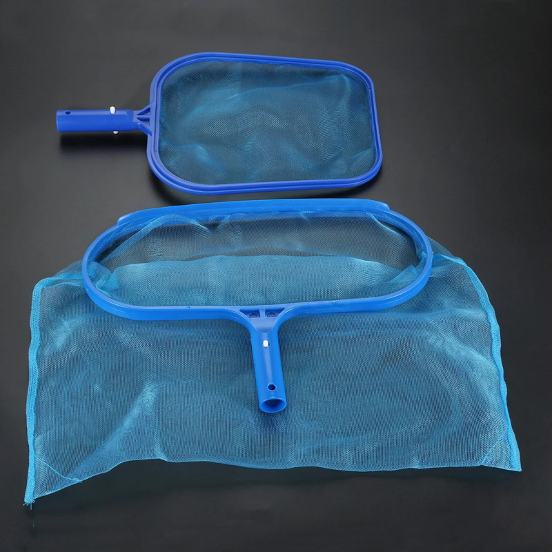 Naujas baseino valymo tinklas Seklus/giliavandenis smulkaus tinklelio filtras Žvejybos tinklelio valymo įrankių įranga Namų lauko SPA Žuvų tvenkinys