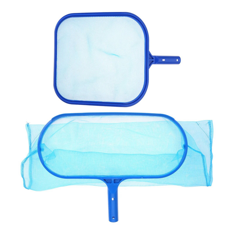 Naujas baseino valymo tinklas Seklus/giliavandenis smulkaus tinklelio filtras Žvejybos tinklelio valymo įrankių įranga Namų lauko SPA Žuvų tvenkinys