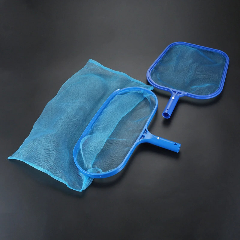 Naujas baseino valymo tinklas Seklus/giliavandenis smulkaus tinklelio filtras Žvejybos tinklelio valymo įrankių įranga Namų lauko SPA Žuvų tvenkinys