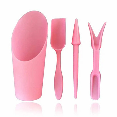 Kit de instrumente pentru migrarea răsadurilor din plastic, 4 bucăți, dispozitiv de plantare pentru grădină, echipamente de grădinărit, suculente, pepinieră, consumabile de creștere