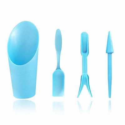 Kit de instrumente pentru migrarea răsadurilor din plastic, 4 bucăți, dispozitiv de plantare pentru grădină, echipamente de grădinărit, suculente, pepinieră, consumabile de creștere