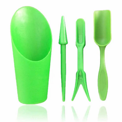 Kit de instrumente pentru migrarea răsadurilor din plastic, 4 bucăți, dispozitiv de plantare pentru grădină, echipamente de grădinărit, suculente, pepinieră, consumabile de creștere