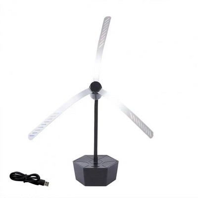 Ventilator protiv muha s reflektirajućim sigurnim lopaticama, prijenosni bešumni široko korišteni piknik roštilj, prijenosni stolni ventilator za muhe