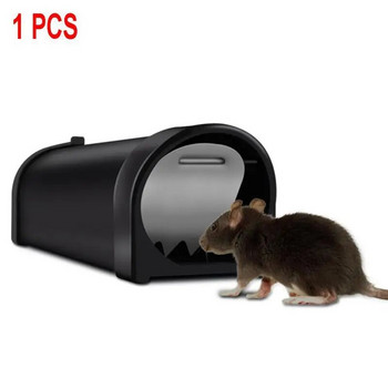 Επαναχρησιμοποιήσιμη έξυπνη παγίδα ποντικιού Ποντικοπαγίδα που πιάνει ποντίκια αρουραίος δολοφόνος τρωκτικών ιχθυοπαγίδα Έλεγχος παρασίτων Ποντικοπαγίδα ζωντανή παγίδα ποντικιού DROPSHIP