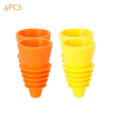 Lankstus musių gaudyklės piltuvas Daugkartinis silikoninis vaisių musių gaudyklė, kenkėjų kontrolės gaudyklė, žudikė, praktiška vabzdžių gaudyklė