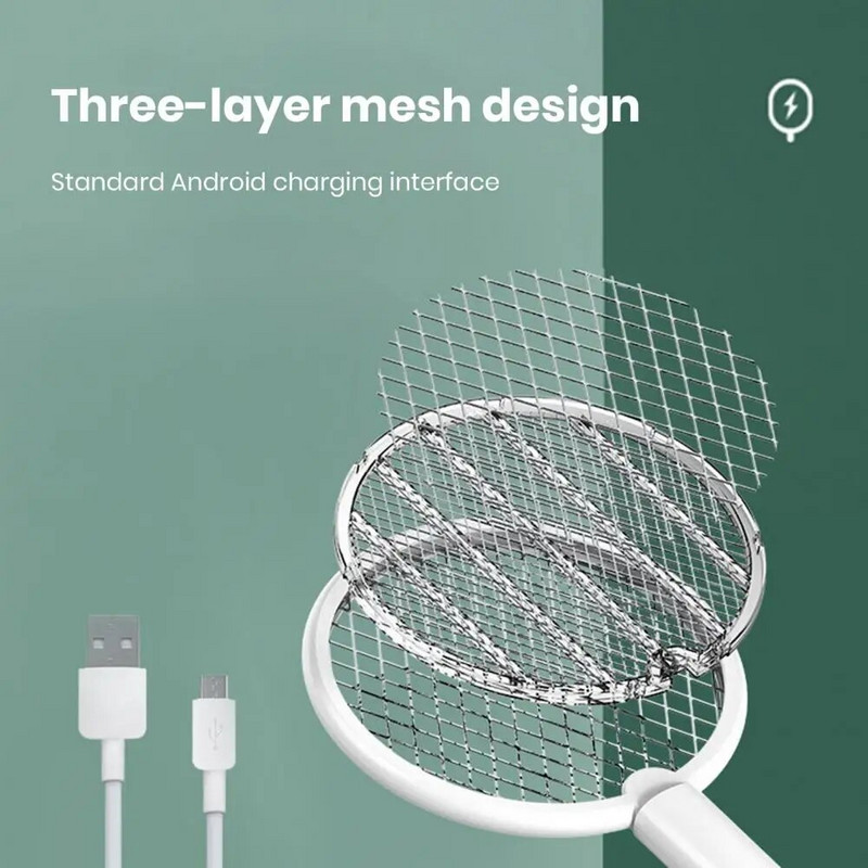 Mažo triukšmo 2 viename USB įkraunamas elektrinis uodų gaudyklė, vabzdžių vabzdžių gaudyklė, apsauganti nuo uodų raketės