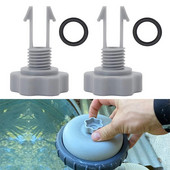 2 seturi 10460 Supape de evacuare pentru pompe cu filtru 10460 10264 Spa-uri Supapă de eliberare a aerului pentru piscină și piesă de schimb O-ring