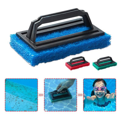 Peria cu burete pentru curățarea piscinei este potrivită pentru jacuzzi, jacuzzi, linia piscinei Instrument puternic de curățare pentru îndepărtarea petelor de apă