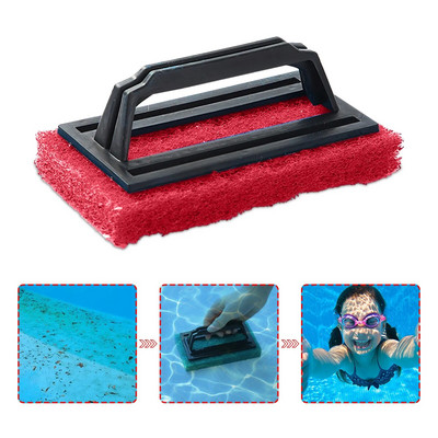 Peria cu burete pentru curățarea piscinei este potrivită pentru jacuzzi, jacuzzi, linia piscinei Instrument puternic de curățare pentru îndepărtarea petelor de apă