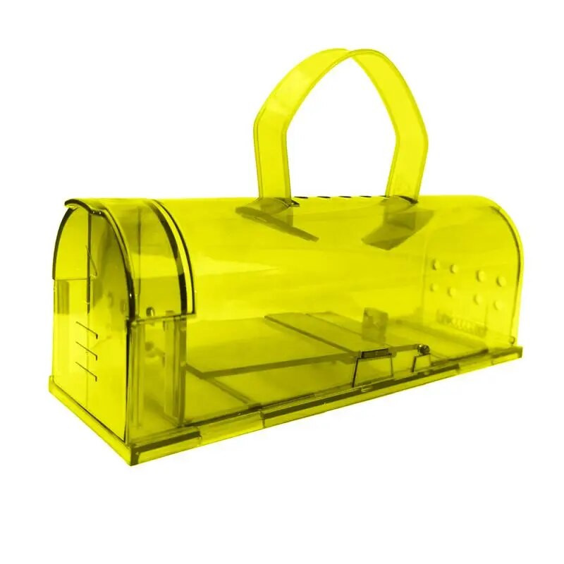 Műanyag egércsapda élő fogó, újrafelhasználható gyerekeknek háziállatok, biztonságos kártevőirtó, nem ölnek meg élő fogó egérfogó patkánycsapda beltéri raktárhoz