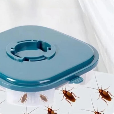 Dvoslojna kutija za žohare Bez buke Učinkovita puzeća kuća za kukce za spavaonice na otvorenom Sigurno i netoksično hvatanje štetočina