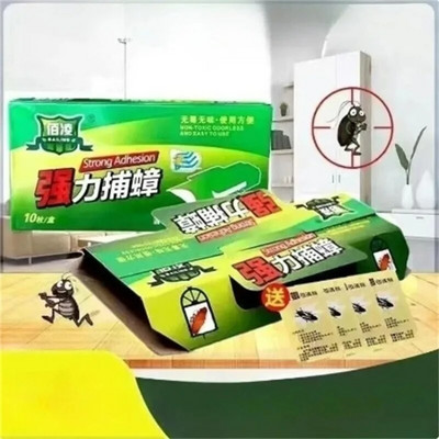 Dvoslojna kutija za žohare Bez buke Učinkovita puzeća kuća za kukce za spavaonice na otvorenom Sigurno i netoksično hvatanje štetočina