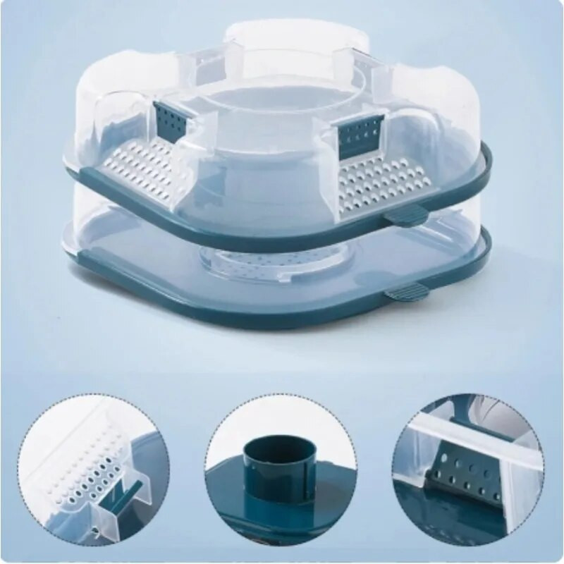 Dvoslojna kutija za žohare Bez buke Učinkovita puzeća kuća za kukce za spavaonice na otvorenom Sigurno i netoksično hvatanje štetočina