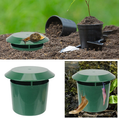 Animal Pest Repeller Gintrap Tools Φιλικά προς το περιβάλλον παράσιτα Reject Snail Trap Catcher Slug House Garden Farm Protector Snail Cage