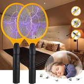 Električni Fly Insect Bug Zapper Bat Ručni Insect Fly Swatter Recket Prijenosni Mosquitos Killer Dest Control za insekte u spavaćoj sobi