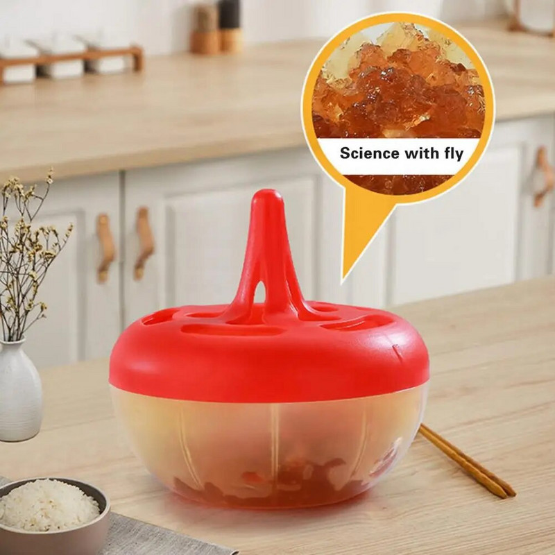 Buitinio nuimamos rankenos dizaino musių masalo gaudyklės mažos bičių lipnios muselės popierinės lazdelės dėklas vaisių muselių dėžutės puodelis