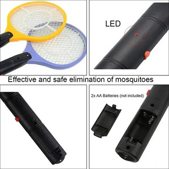 Fly Killer Insect Fly Swatter Handheld Anti Mosquito Repellent Bedroom Insects Racket for Electric Mosquitoes Portable Killer