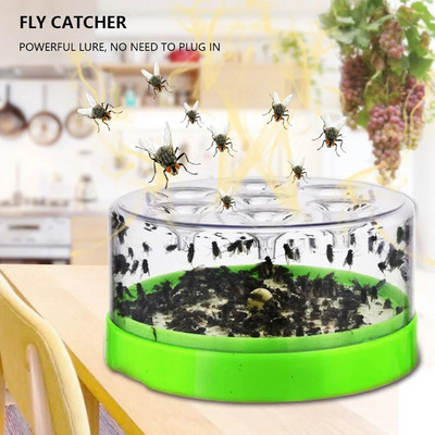 Automatic Flycatcher Catch Καντίνα Fly Machine Flies Killer Flycatcher Pest Control Anti Fly Ηλεκτρονική Μυγοπαγίδα για Ράντσο