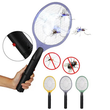Електрически Fly Insect Bug Zapper Bat Handheld Insect Fly Swatter Racket Преносим Mosquitos Killer Pest Control за насекоми в спалнята