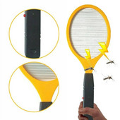 Mosquito Electric Racket Fly Swatter Fryer Flies Безжична батерия Power Bug Zapper Insects Kills Night Baby Sleep Protect Tools