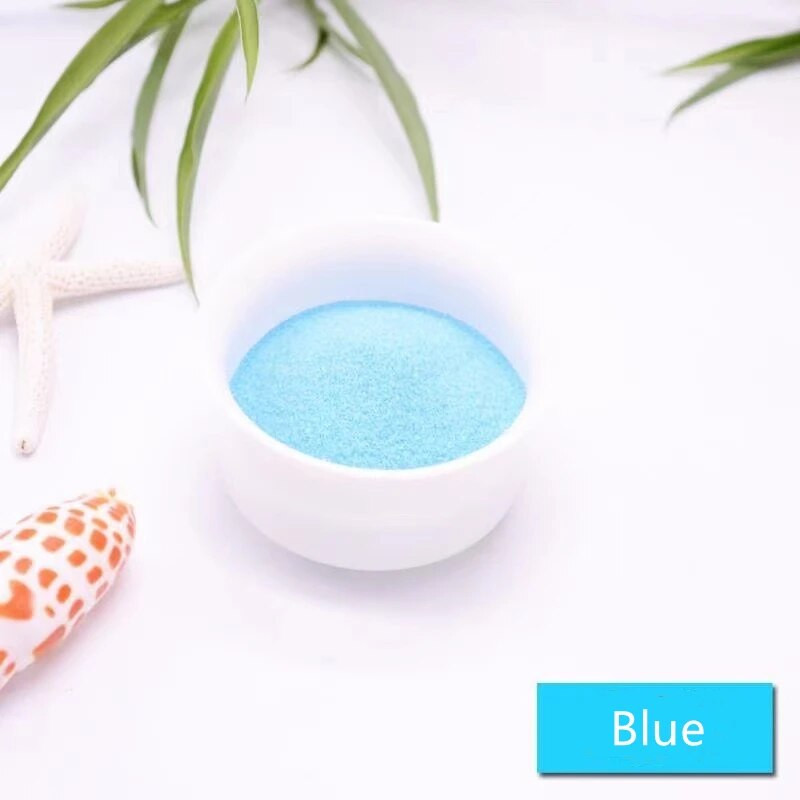 Nisip de cuarț 1 pungă Nisip de cuarț colorat Rezervor miniatural Acvariu Ghiveci Bonsai Decor de grădină cu zâne Grădinărit peisagistic