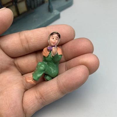 Halloween Craciun Decor DIY Figurine in miniatura Articole de masa cu nisip Cadouri de artizanat Birou Sculptura de gradina in aer liber