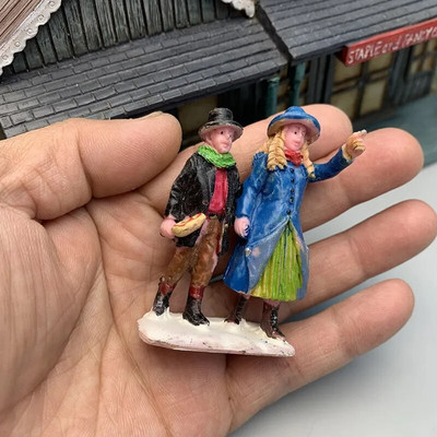 Halloween Craciun Decor DIY Figurine in miniatura Articole de masa cu nisip Cadouri de artizanat Birou Sculptura de gradina in aer liber