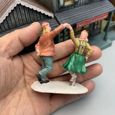 Halloween Craciun Decor DIY Figurine in miniatura Articole de masa cu nisip Cadouri de artizanat Birou Sculptura de gradina in aer liber