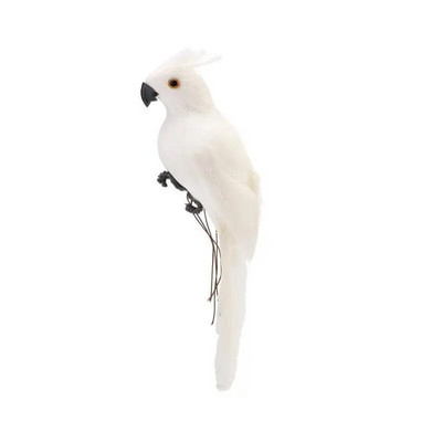 25 cm/35 cm simulare pene papagal Macaw fereastră grădinărit decorare spumă pasăre decorare acasă artă pasăre falsă