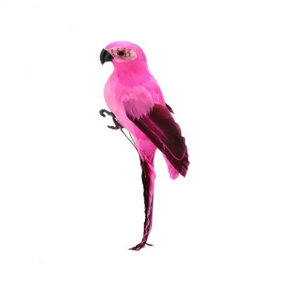 25 cm/35 cm simulare pene papagal Macaw fereastră grădinărit decorare spumă pasăre decorare acasă artă pasăre falsă