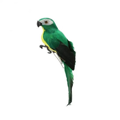 25 cm/35 cm simulare pene papagal Macaw fereastră grădinărit decorare spumă pasăre decorare acasă artă pasăre falsă