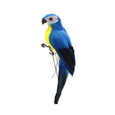 25 cm/35 cm simulare pene papagal Macaw fereastră grădinărit decorare spumă pasăre decorare acasă artă pasăre falsă