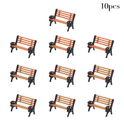 5 bucăți model de lumini feroviare zăbrele catarg, ecartament H0 aranjare lumini lampă cu LED 5 bucăți de rezistențe de serie pentru conectarea la 12-1