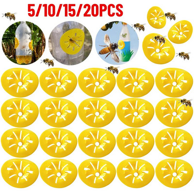 5-20 τεμ. Παγίδα σφηκών Σχήμα λουλουδιών Ιπτάμενα έντομα Χωνί Παγίδα μελισσών Hornet Catcher Κήπος Υπαίθρια κρεμαστά Εργαλεία καταπολέμησης παρασίτων
