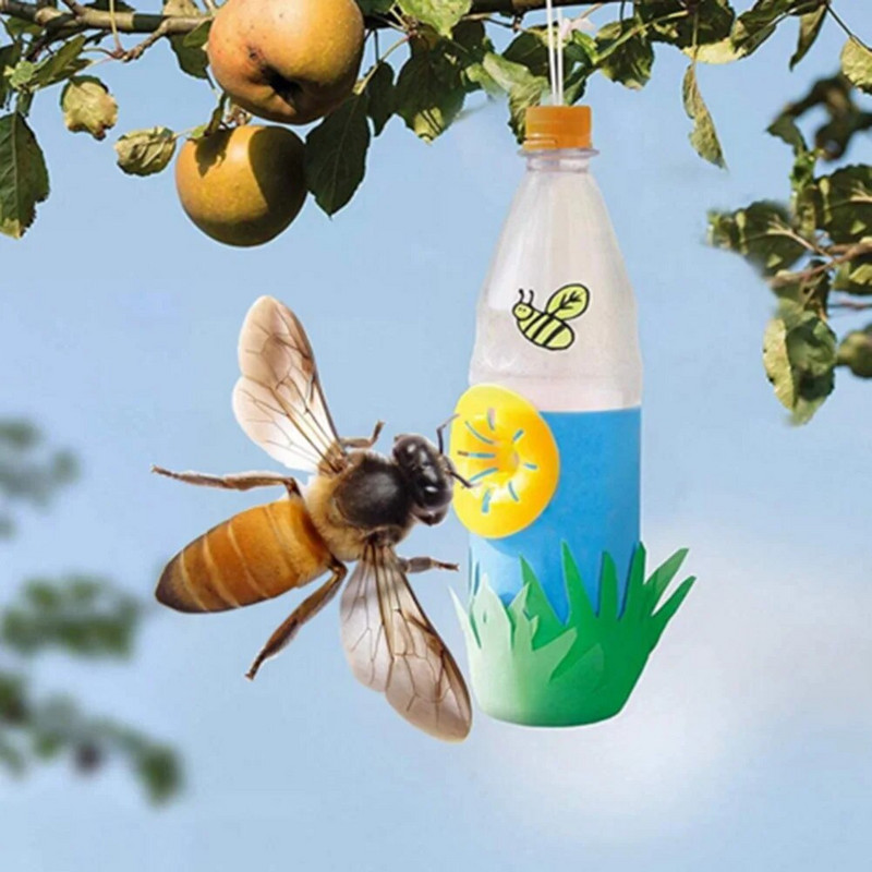 5-20 tk herilaselõksu püüdja lillekujuline lendavad putukad lehterlõks mesilaste sarvepüüdja aed väljas rippuvad kahjuritõrjevahendid