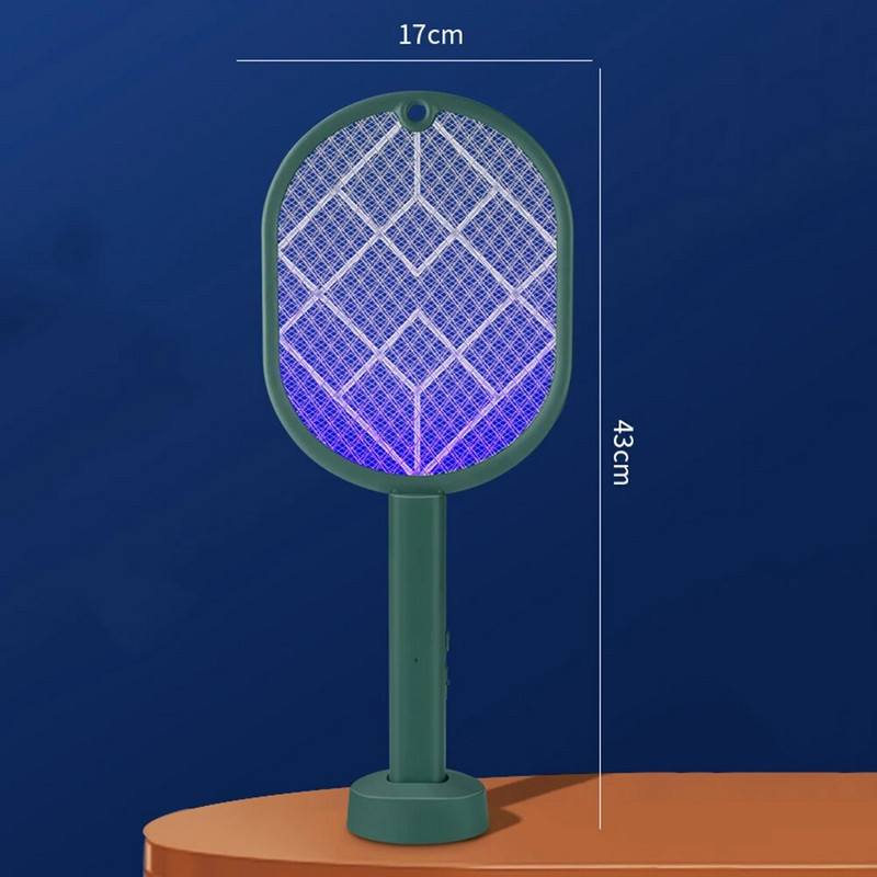 Sulankstomas elektrinis uodų žudikas Raqueta Mata Electrico USB įkraunamas Zanzare Mata Fly Tue Mouche de Anti Mosquitos