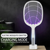 Mosquito Killer Lamp USB punjivi električni sklopivi Mosquito Killer Reket Fly Swatter Repellent Lamp Zapper Insects Recket