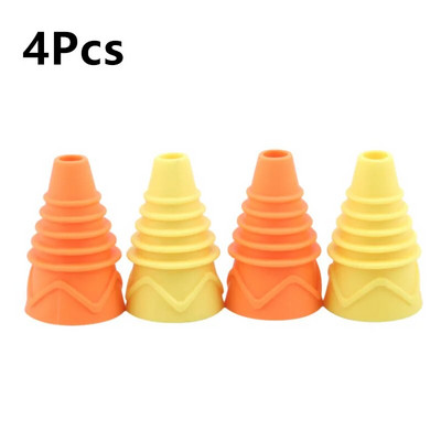 4 vnt / 6 vnt musių gaudyklė vabzdžių piltuvo formos vapsva musė vaisius musė saugus netoksiškas silikoninis ploviklis vabzdžių gaudyklė