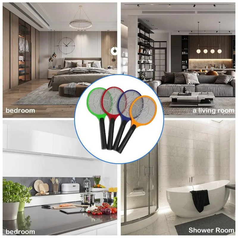 Elektrinis musių vabzdžių vabzdžių užtrauktukas Rankinis vabzdžių musių svaidyklės raketė Nešiojama uodų naikinimo priemonė, skirta miegamojo vabzdžiams