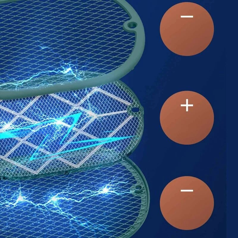 4000V Električna lopatica za komarce Reket za mlatenje insekata Zamka za ubijanje komaraca Ljubičasta svjetiljka Zamka za ubijanje insekata