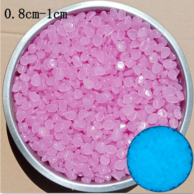 50/100/200 vnt. Tamsoje žėrintis akmenukas šaligatviui sodui terasai vejai terasai žuvų bako akvariumo apdailai švytinčiam akmeniui